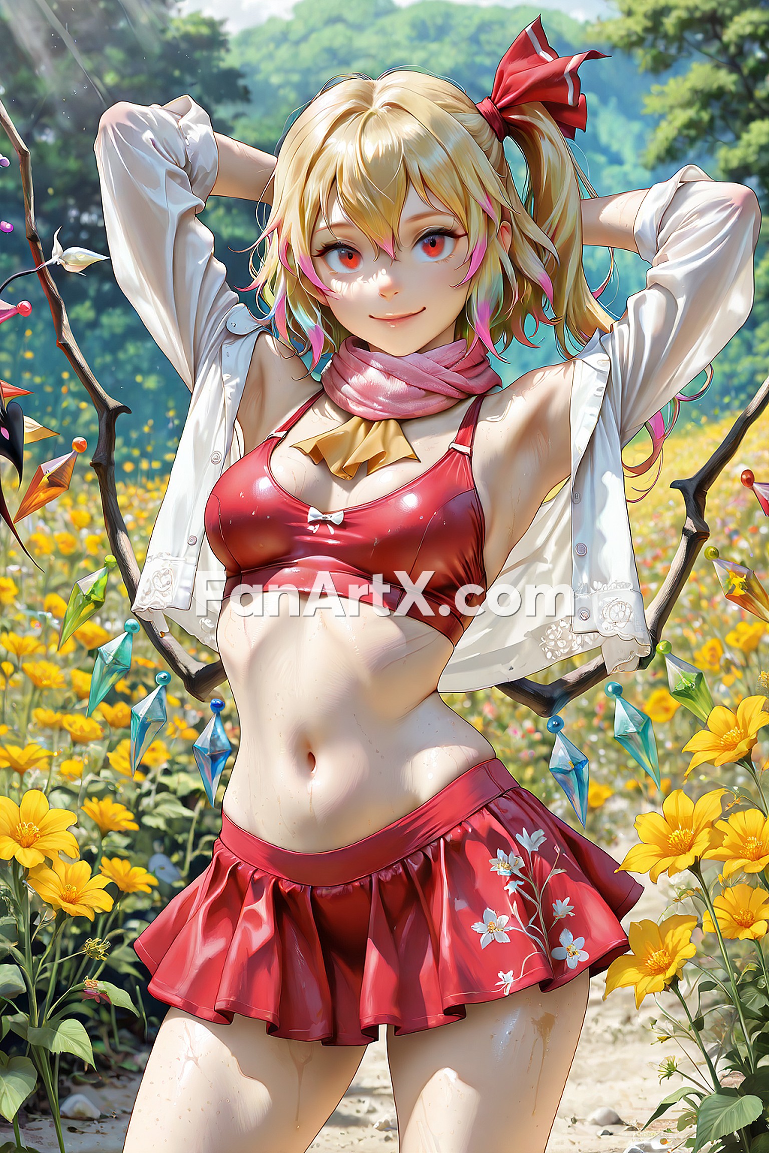 Flandre Scarlet Touhou Project Touhou Fanart 9831143